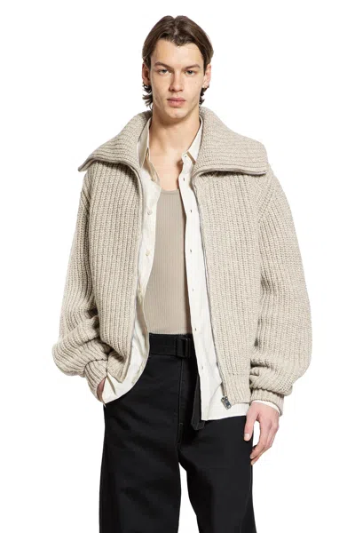 LEMAIRE MAN BEIGE KNITWEAR