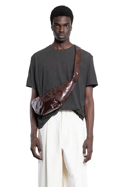 Lemaire Man Black&white T-shirts & Tank Tops