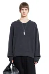 LEMAIRE MAN BLACK KNITWEAR