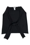 Lemaire Man Black Scarves In Black