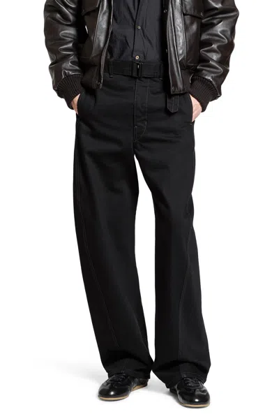Lemaire Man Black Trousers