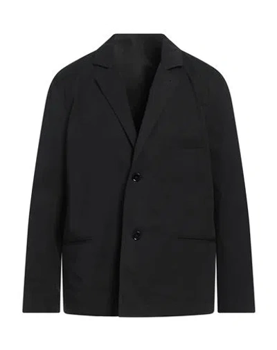 Lemaire Man Blazer Black Size 36 Cotton