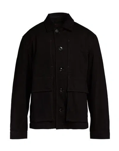 Lemaire Man Denim Outerwear Black Size M Cotton