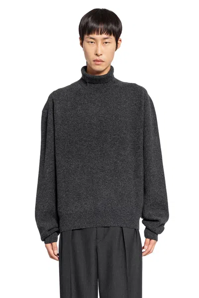 LEMAIRE MAN GREY KNITWEAR