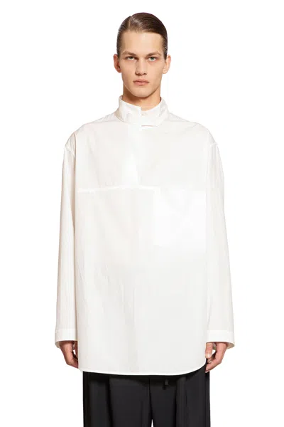 Lemaire Man Off-white Shirts
