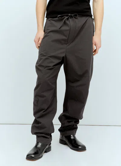 Lemaire Maxi Military Pants In Grey