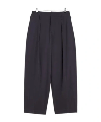 LEMAIRE LEMAIRE PLEATED WIDE LEG CHINO PANTS
