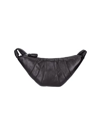 Lemaire Medium Bag "croissant" In Brown