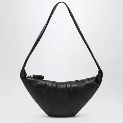 Lemaire Medium Black Croissant Bag