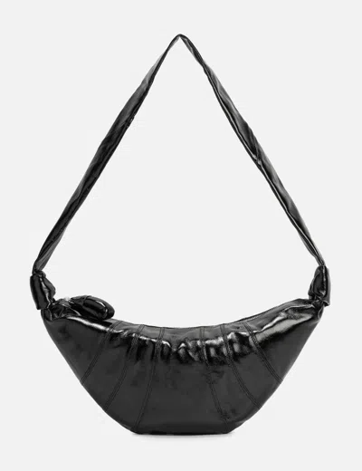 Lemaire Medium Croissant Bag In Black