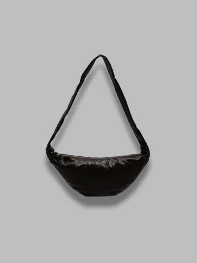 Lemaire Medium Croissant Bag In Black