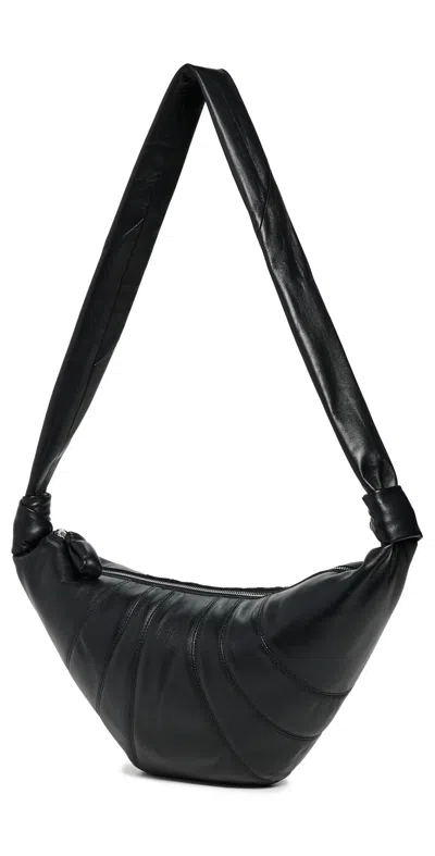 Lemaire Medium Croissant Bag Black