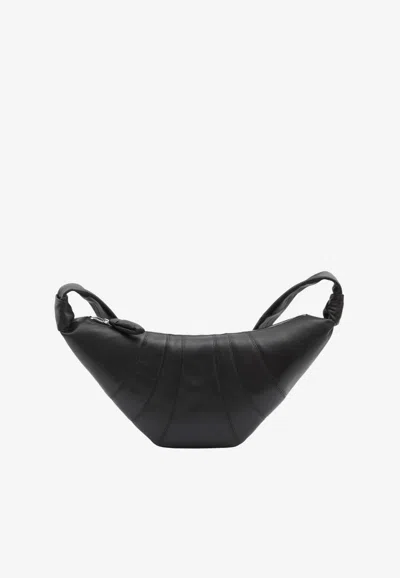 Lemaire Medium Croissant Bag In Black