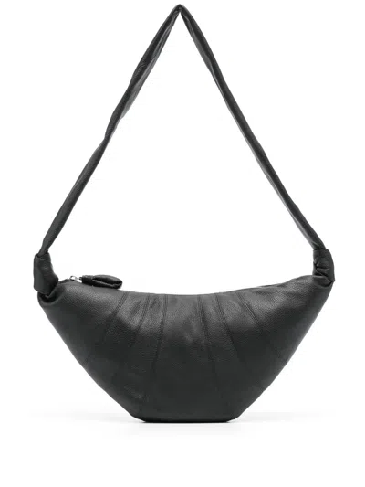 Lemaire Medium Croissant Bag In Black