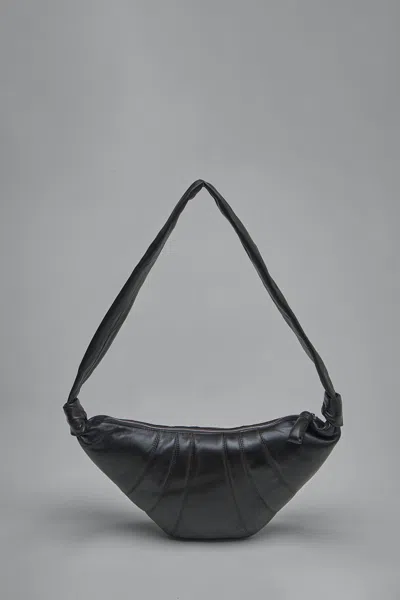 Lemaire Medium Croissant Bag In Brown