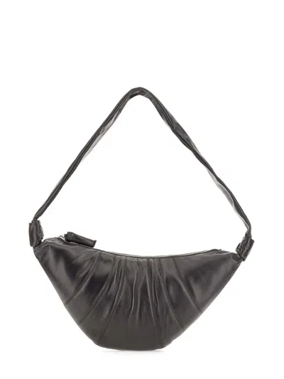 Lemaire Medium "croissant" Bag In Brown