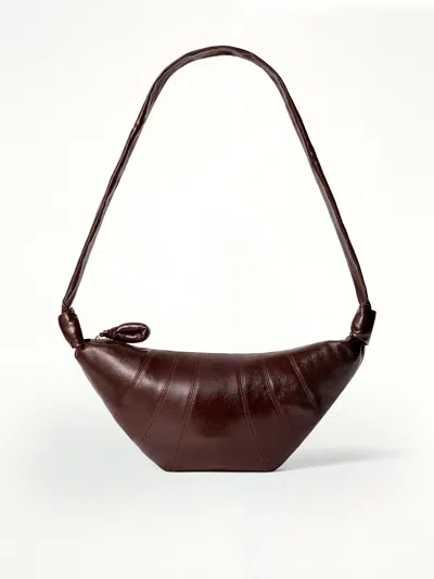 Lemaire Medium Croissant Bag In Brown