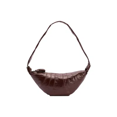 Pre-owned Lemaire Medium Croissant Bag 'chocolate Fondant' | Brown | Women's Size Onesize