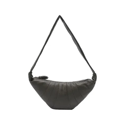 Pre-owned Lemaire Medium Croissant Bag 'marecage' | Grey | Women's Size Onesize In Gray