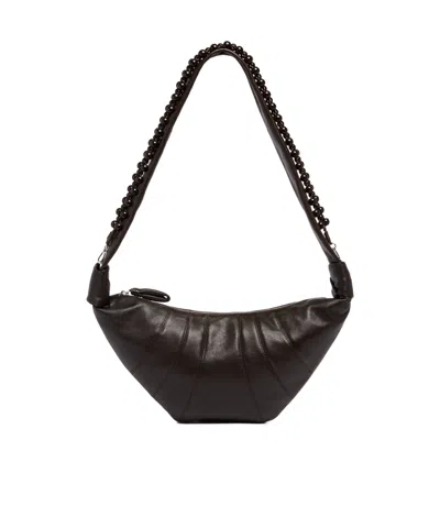 Lemaire Medium Croissant In Brown