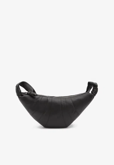 Lemaire Medium Croissant Leather Crossbody Bag