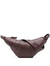 Lemaire Medium Croissant Shoulder Bag In Brown