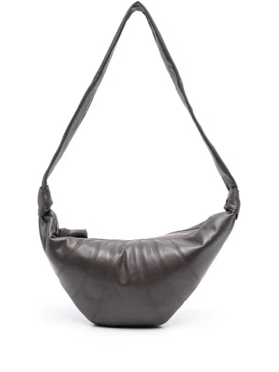 Lemaire Medium Croissant Shoulder Bag In Brown