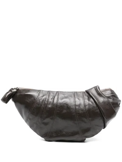 Lemaire Medium Croissant Shoulder Bag In Brown