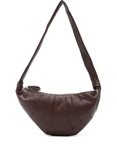 Lemaire Medium Croissant Shoulder Bag In Brown