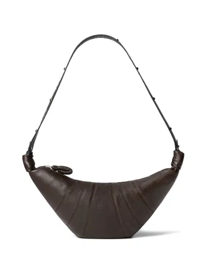 Lemaire Medium Croissant Shoulder Bag In Brown