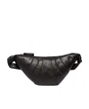 Lemaire Small Croissant Croissant Horn Shoulder Bag In Dark Chocolate