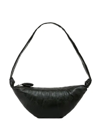 Lemaire Medium Croissant Shoulder Bag In Black