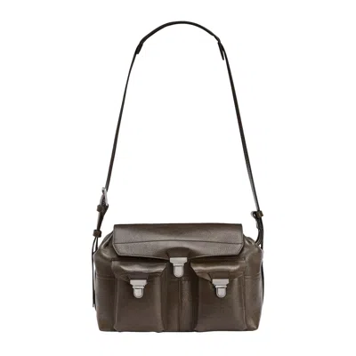 Pre-owned Lemaire Medium Gear Bag 'khaki Brown' | Women's Size Onesize