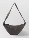 Lemaire Medium Shoulder Bag Inspired By Croissant Shape In Black