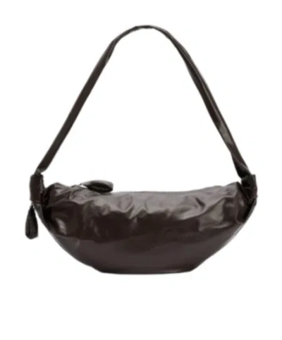 Lemaire Medium Soft Croissant In Brown