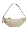 Lemaire Medium Soft Croissant Shoulder Bag In Brown