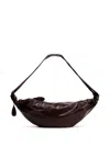 Lemaire Medium Soft Croissant Shoulder Bag In Red