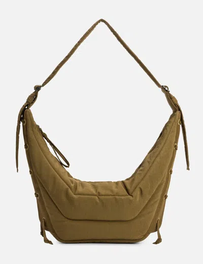 Lemaire Medium Soft Game Bag In Brown
