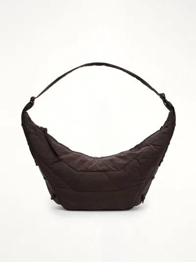 Lemaire Medium Soft Game Bag In Brown