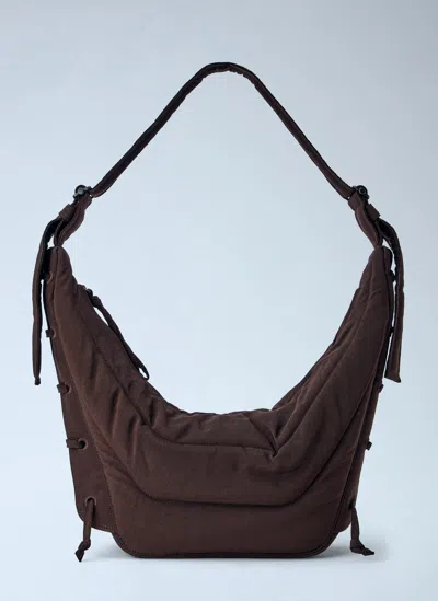 Lemaire Medium Soft Game Bag In Brown