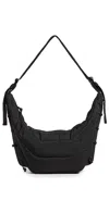 Lemaire Brown Medium Soft Game Bag In Dark Chocolate