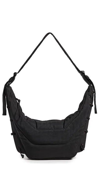 Lemaire Medium Soft Game Bag Dark Chocolate
