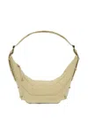 Lemaire Medium Soft Game Nylon Shoulder Bag In Neutrals