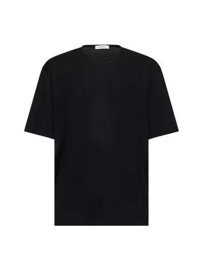 Lemaire Men Black Relaxed-fit T-shirt