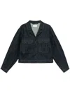 Lemaire Trucker Jacket In Multicolor
