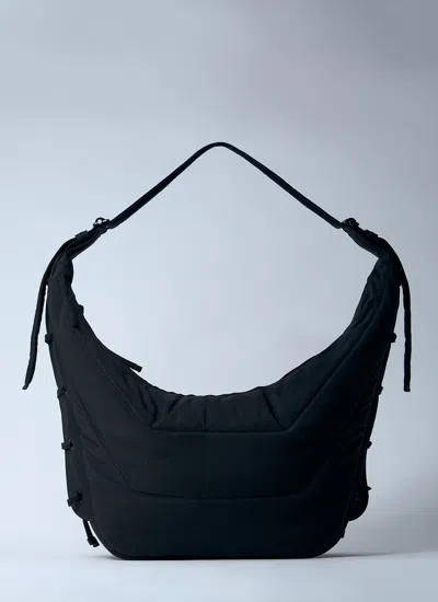 Lemaire Men Large Soft Game Bag In Brown