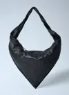 Lemaire Shoulder Bag With Scarf Design In Black