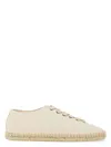 Lemaire Men's Linoleum Laced Espadrilles In White