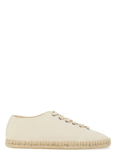 LEMAIRE MEN'S LINOLEUM LACED ESPADRILLES