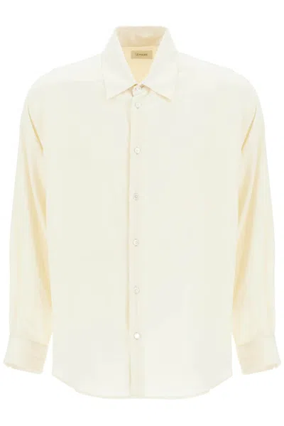 Lemaire Cotton Shirt Jacket In Neutral